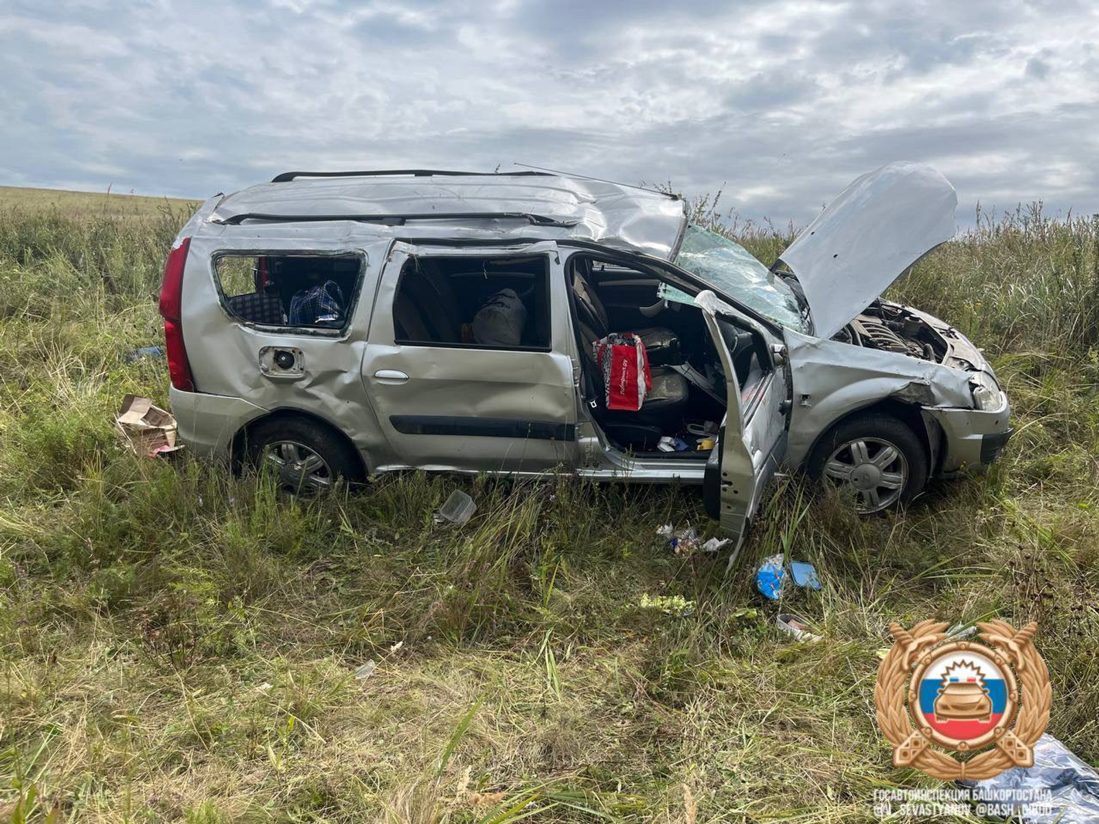 В Башкирии погибла пассажирка отечественного авто