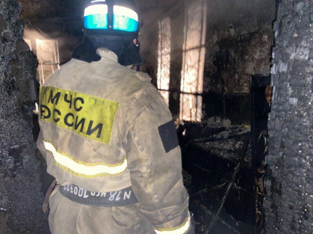 В Уфе скончалась эвакуированная из ночного пожара женщина