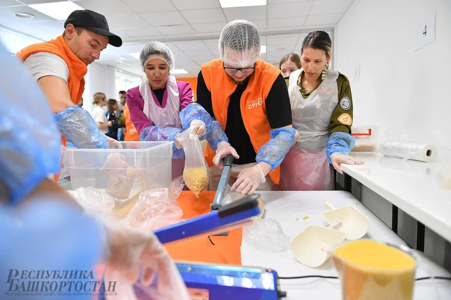 На акции «Народный обед» в Уфе победила команда Каринэ Хабировой