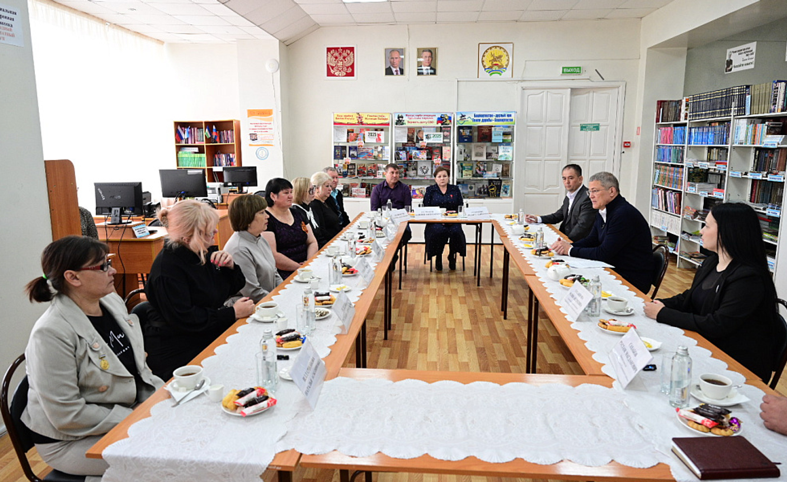 Радий Хабиров встретился с семьями погибших участников СВО