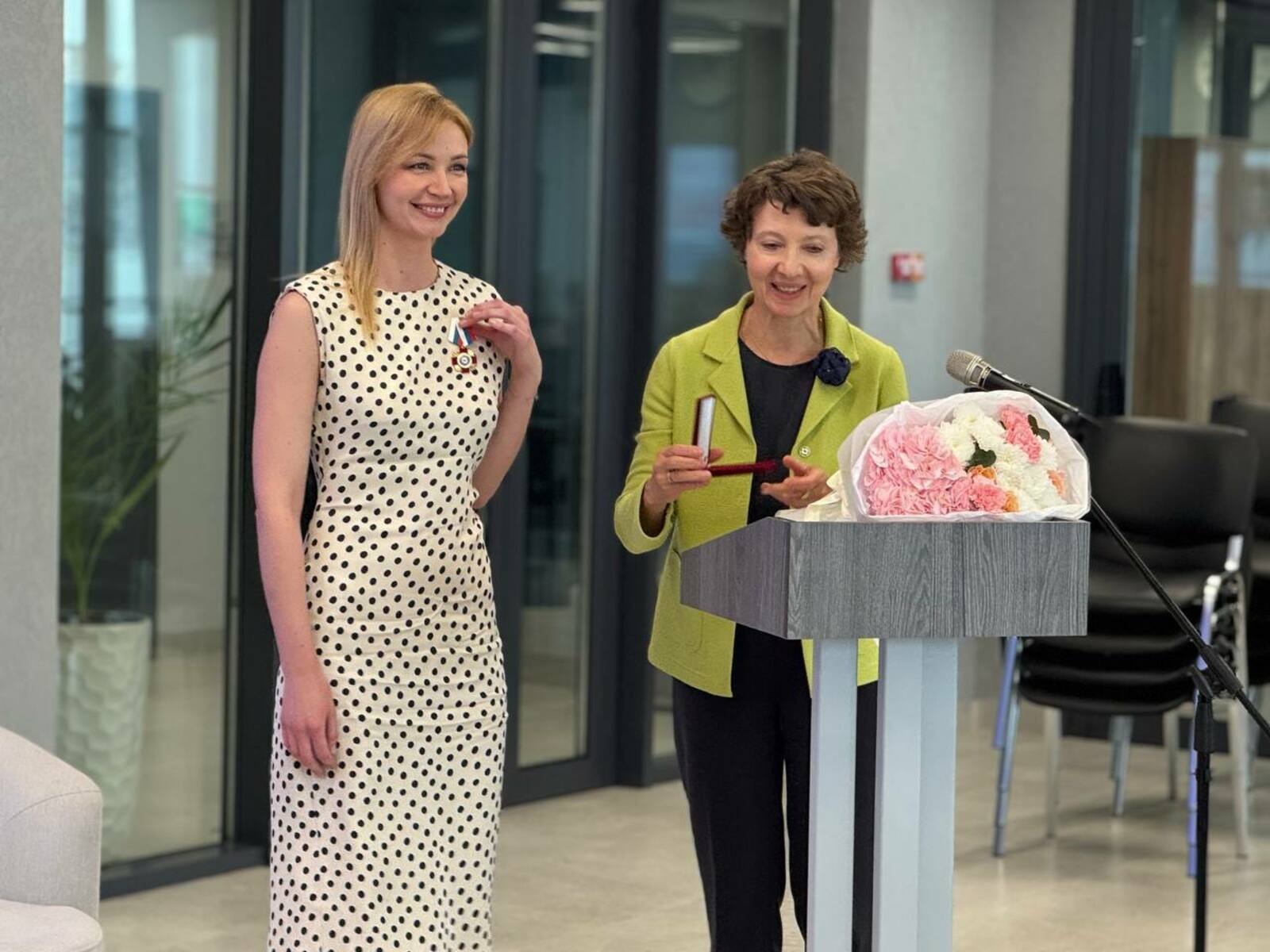 Жительницу Стерлитамака наградили знаком «Донор костного мозга»