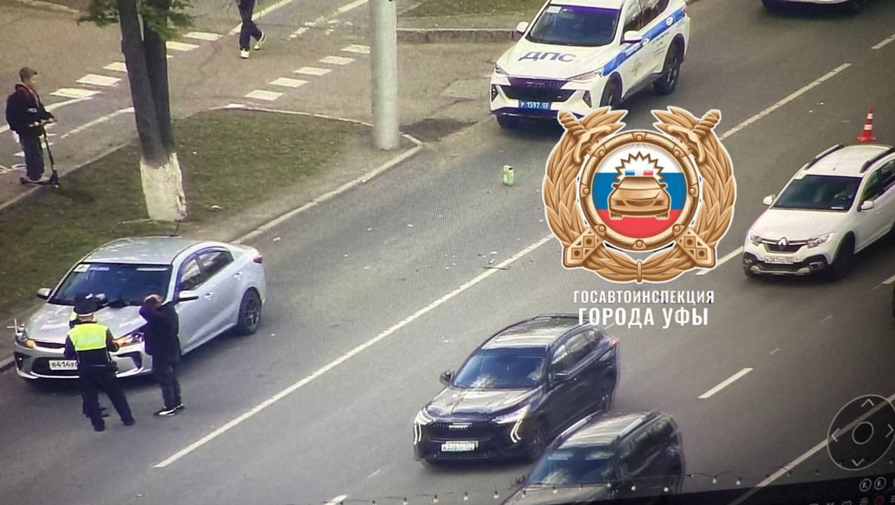 В Уфе водитель иномарки сбил 72-летнюю женщину
