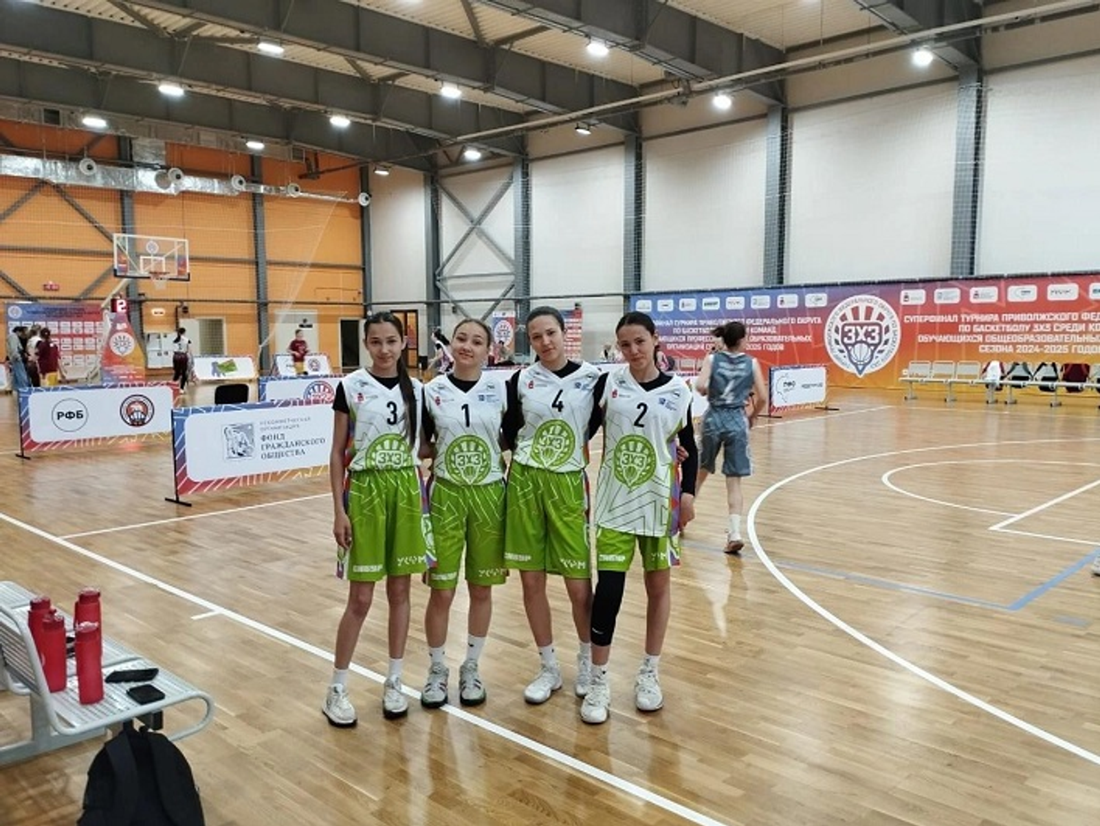 Команда из Башкирии победила на первенстве ПФО по баскетболу