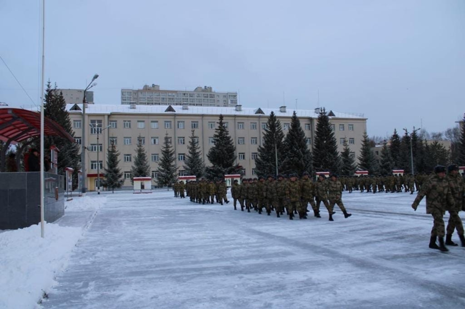 Батальон Салавата Юлаева ушёл на боевое слаживание