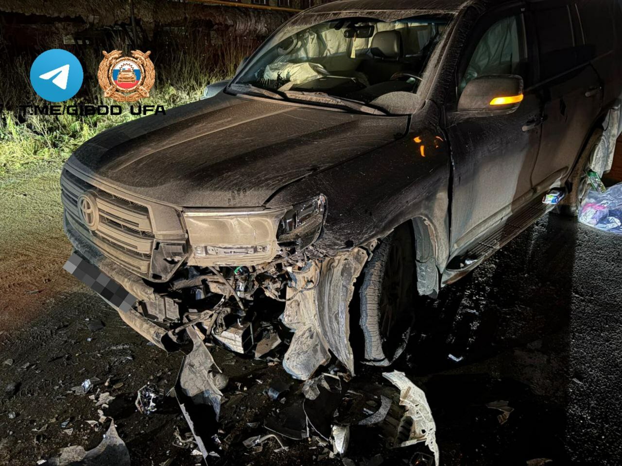 В Уфе после ДТП госпитализирован водитель «Хонды»