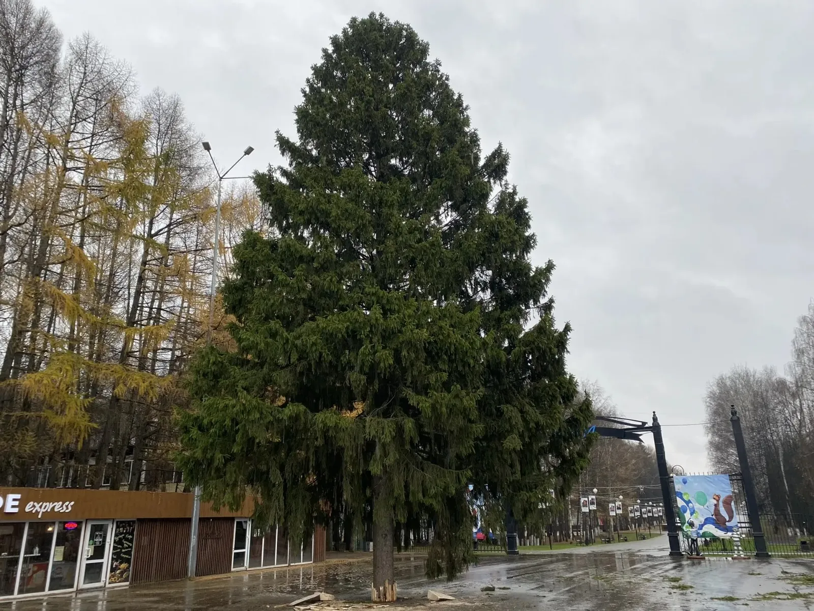 В Уфе обустроят тринадцать новогодних городков