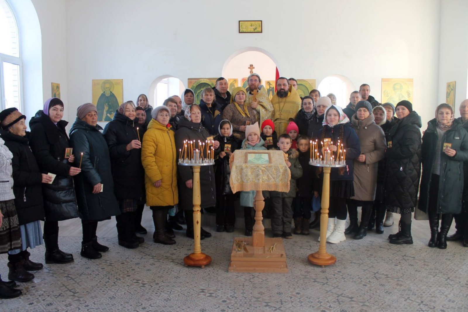 Руслан ХАФИЗОВ  Первое богослужение стало настоящим праздником для сельчан.