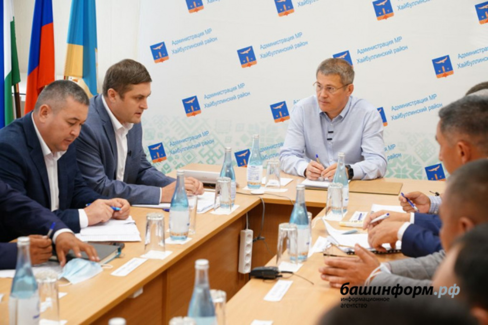 Радий Хабиров участвовал в совещании по ликвидации последствий засухи в Башкирии