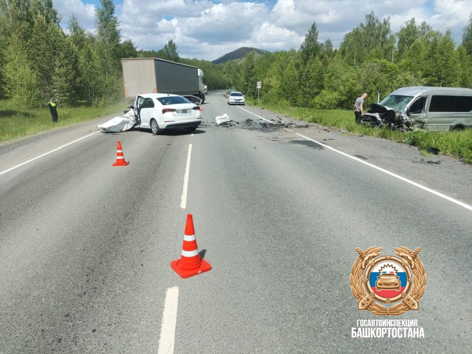 В Башкирии три человека пострадали в ДТП