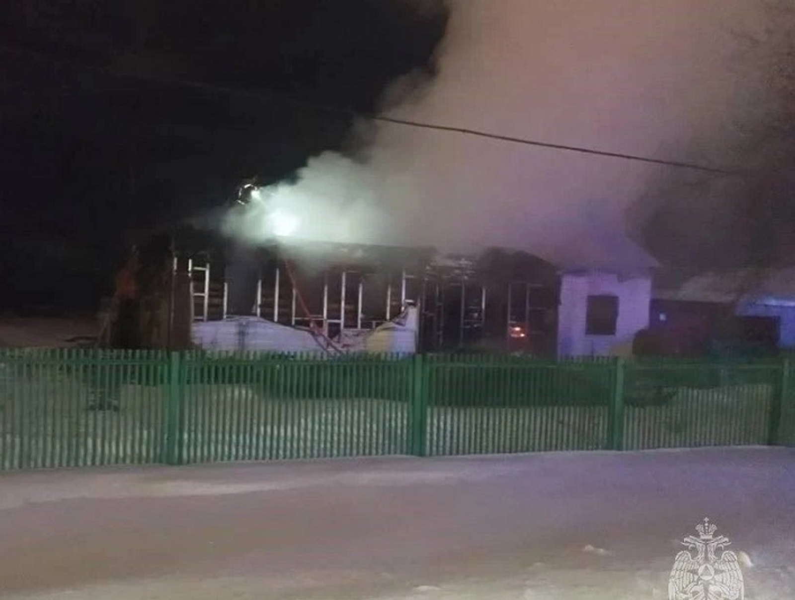 В Башкирии вместе с домом сгорел пожилой мужчина