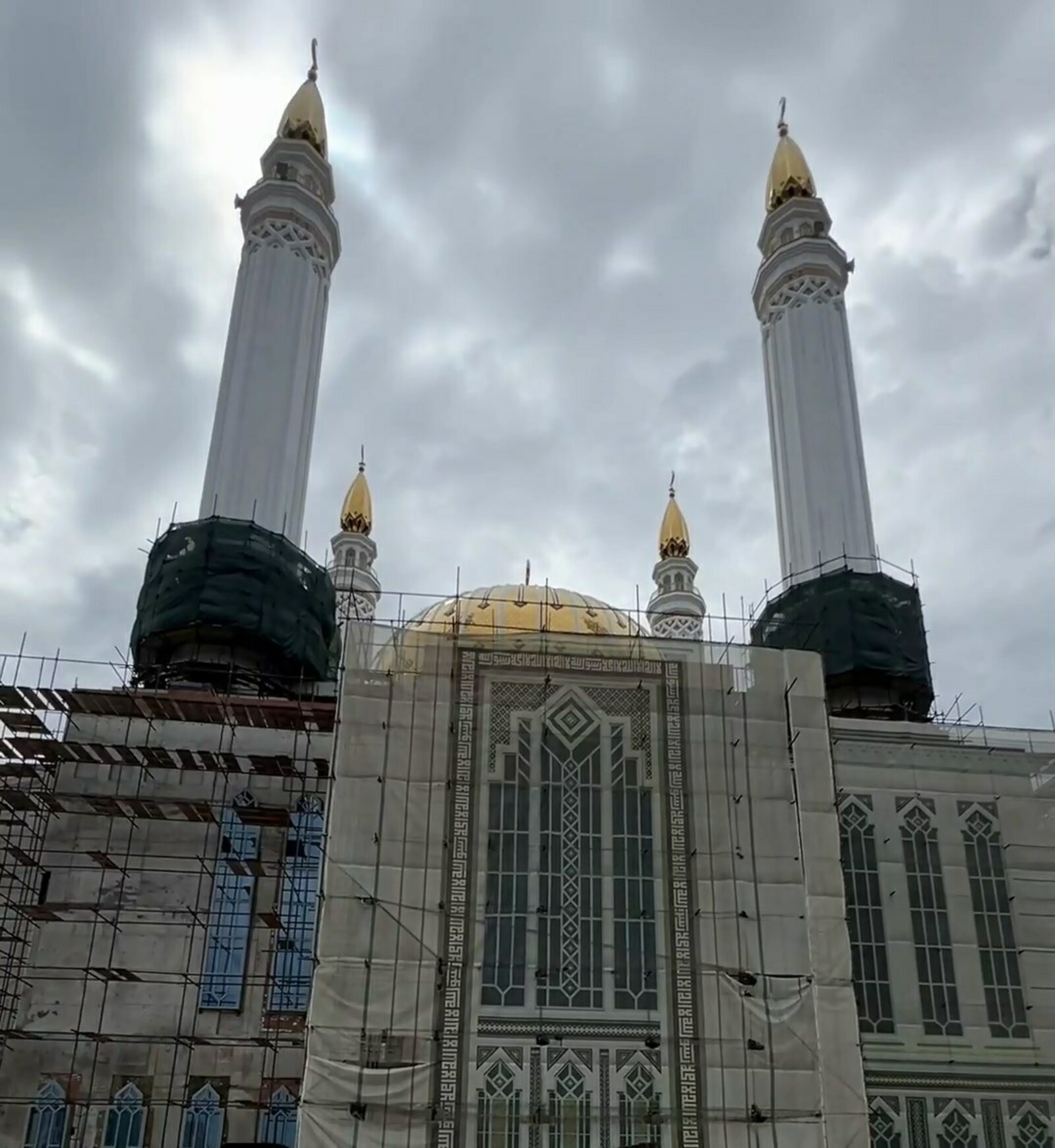 В Уфе продолжают строительство мечети «Ар-Рахим»