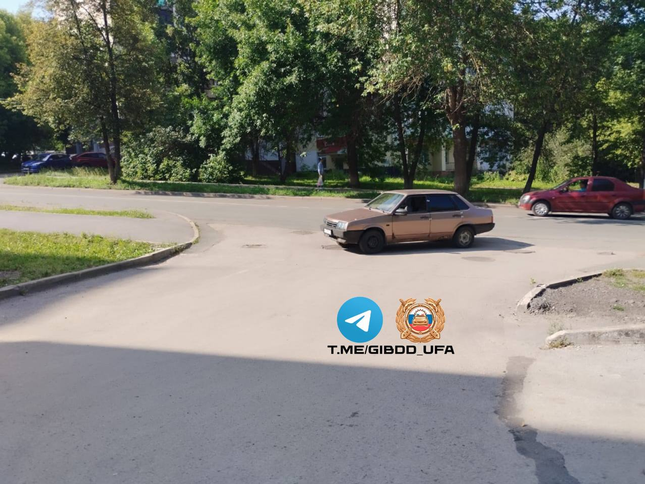 В Уфе после наезда госпитализирован подросток