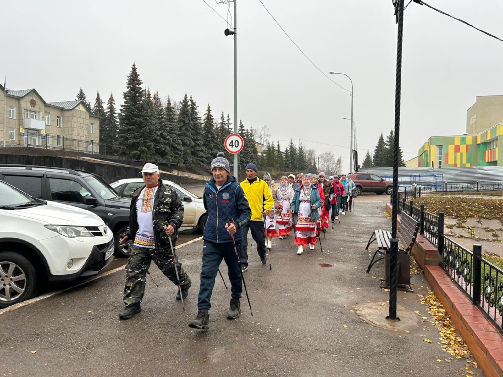 В Фёдоровском районе Башкирии прошли соревнования по северной ходьбе