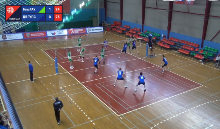 БашГАУ сохранил место в пятерке лучших студенческих волейбольных команд России