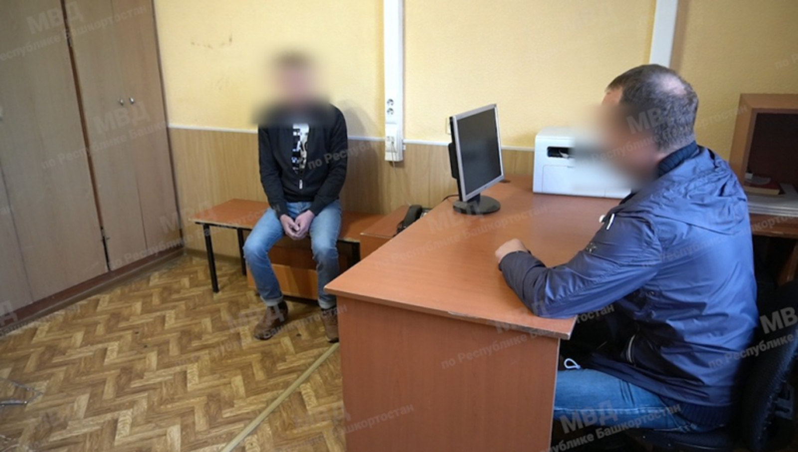 пресс-служба МВД по РБ В Башкирии полиция задержала курьера, работавшего на телефонных мошенников