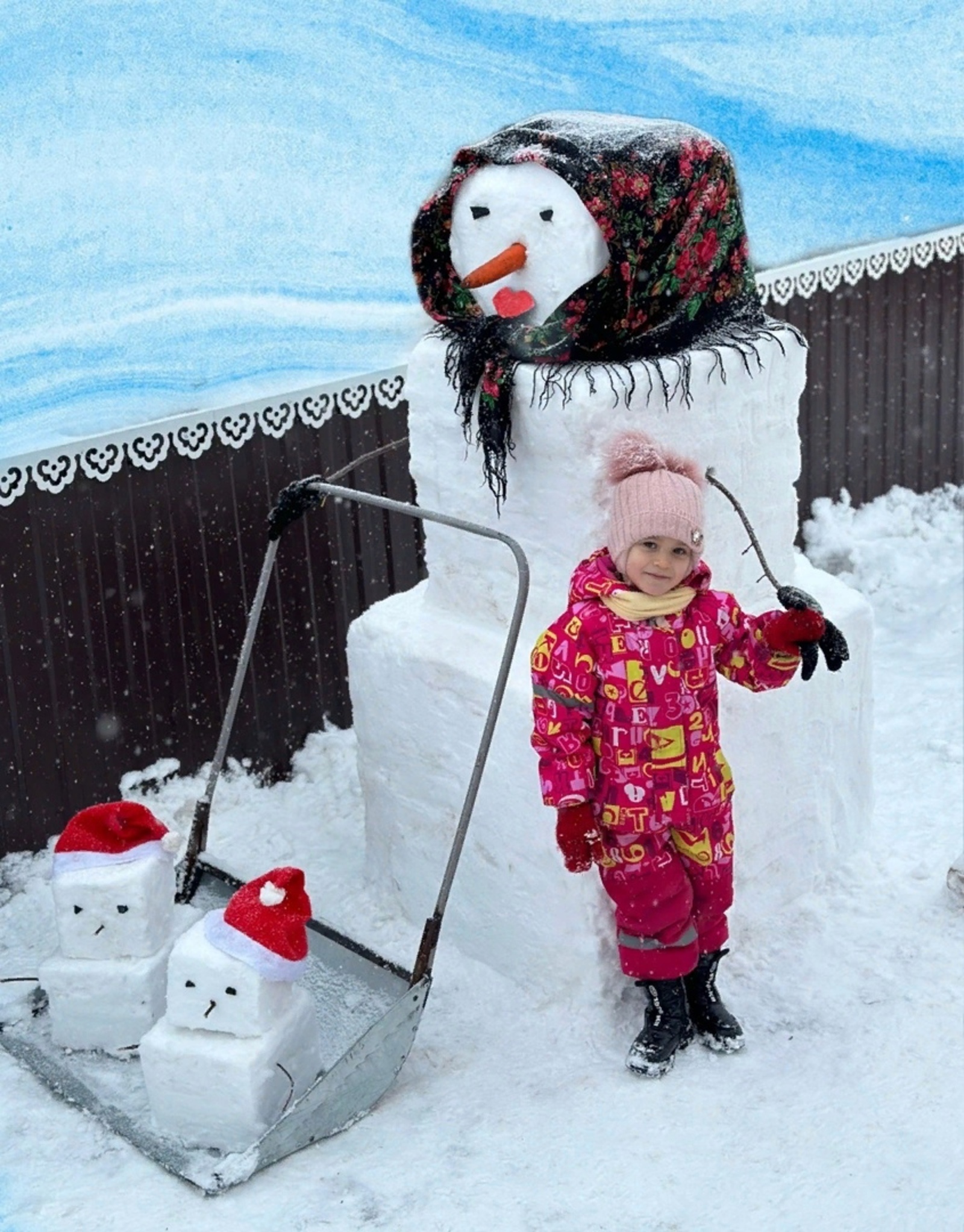 Жители Стерлитамака соревновались в лепке снеговиков и изготовлении кормушек для птиц