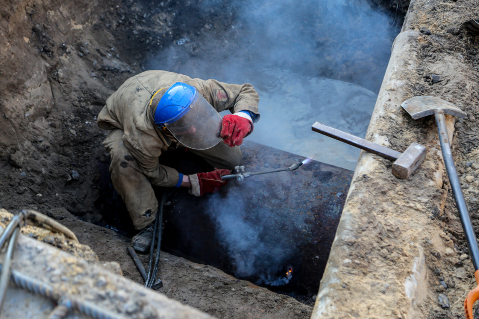 В Учалах произошла крупная коммунальная авария