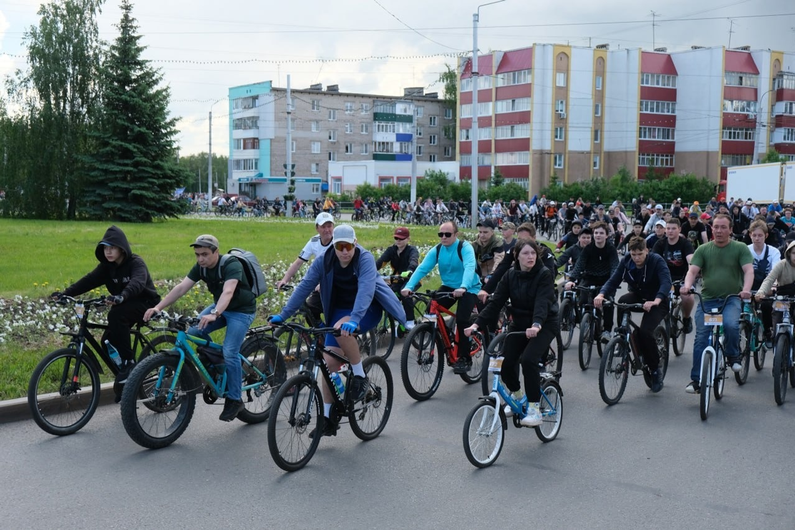 В Стерлитамаке на трассу «Дня 1 000 велосипедистов» выехали 4 000 горожан