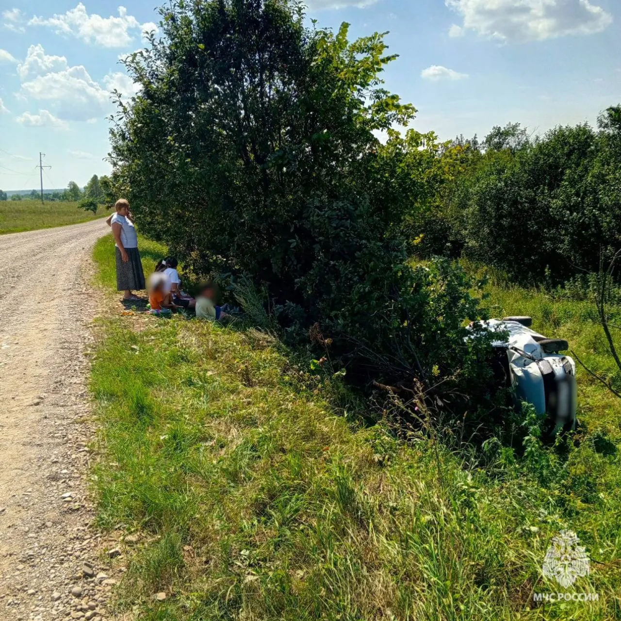 В Башкирии шестеро детей попали в ДТП