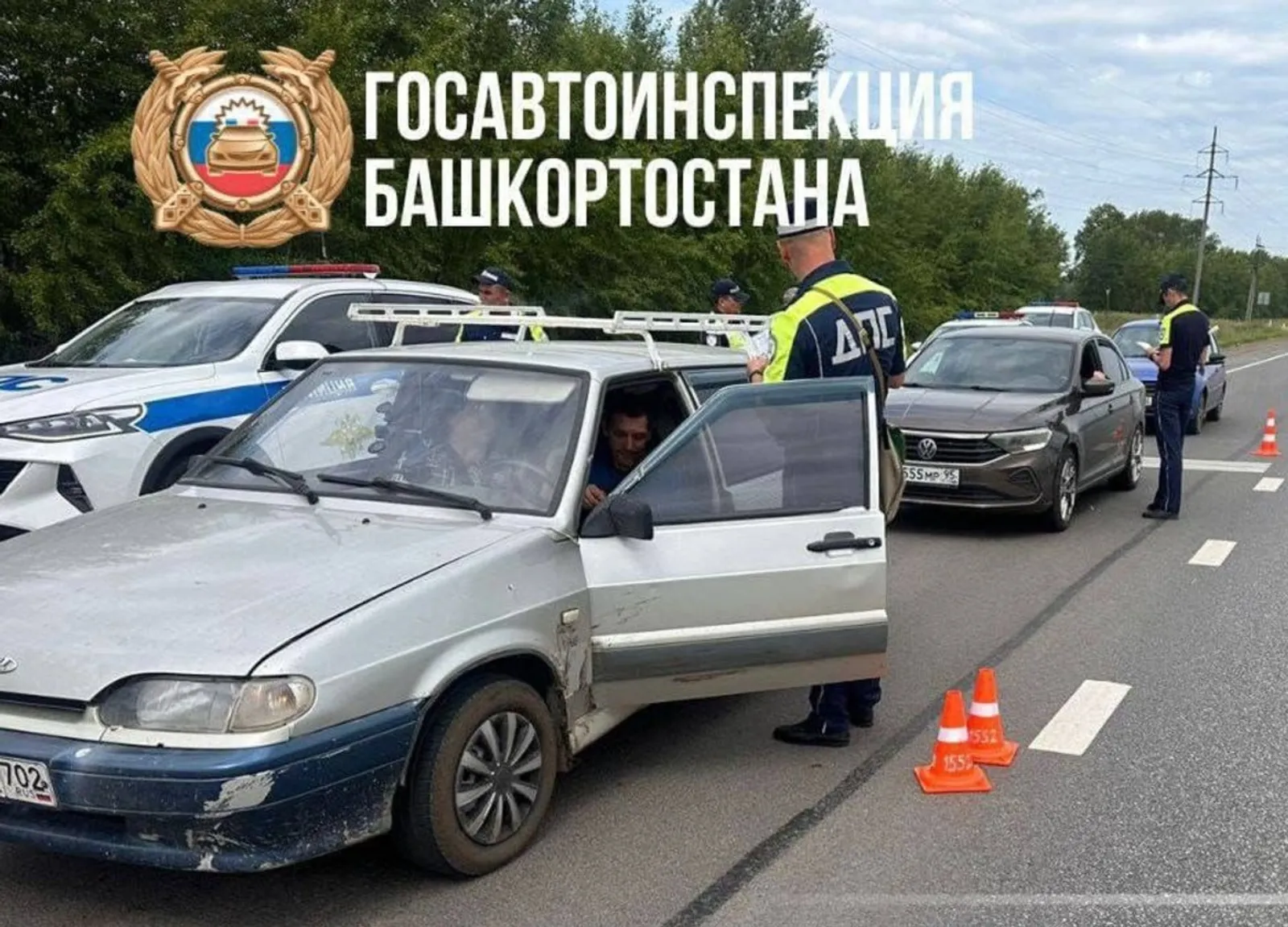 В Башкирии за сутки задержали 45 пьяных водителей