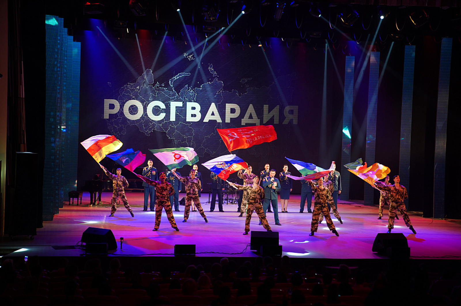 В Башкирии прошёл фестиваль ансамблей песни и пляски войск нацгвардии