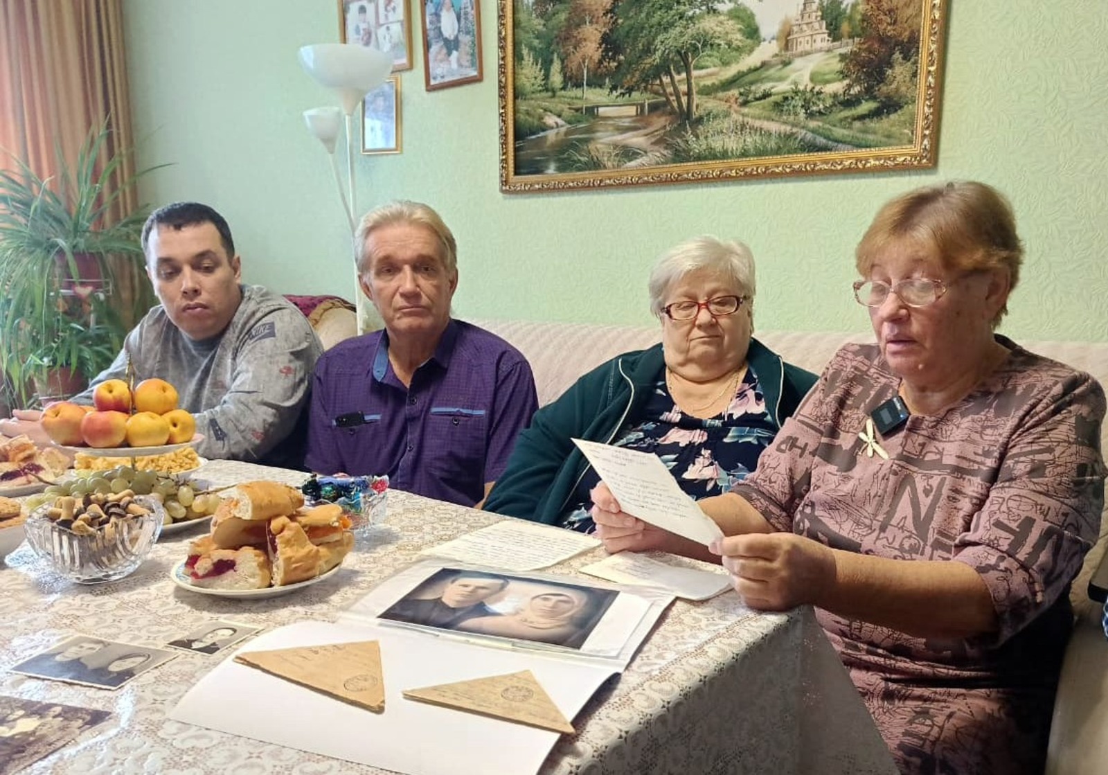 Рустем АЛЛАМУРАТОВ  Письма красноармейца Андрея Трусова его потомки передали в музей.