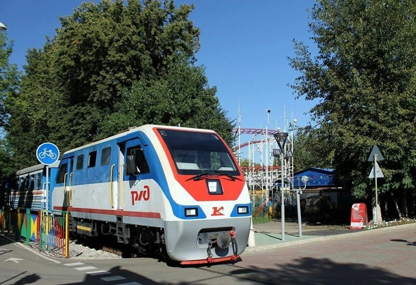 Детская железная дорога в Уфе открыла летний сезон