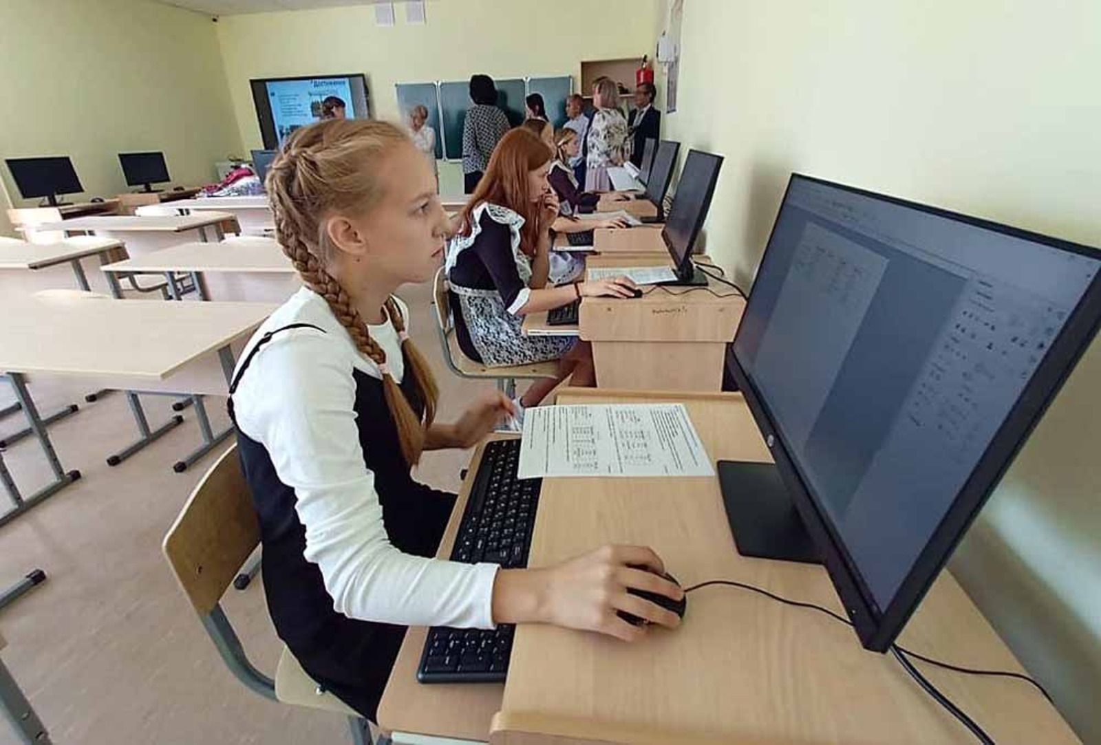 предоставлено администрацией Калтасинского района Школа № 2 села Калтасы превратилась в одну из лучших в районе.