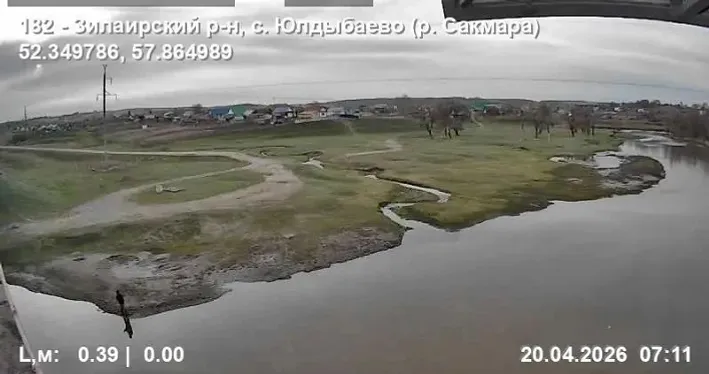 Уровень реки Белой в Уфе за сутки снизился на 30 см