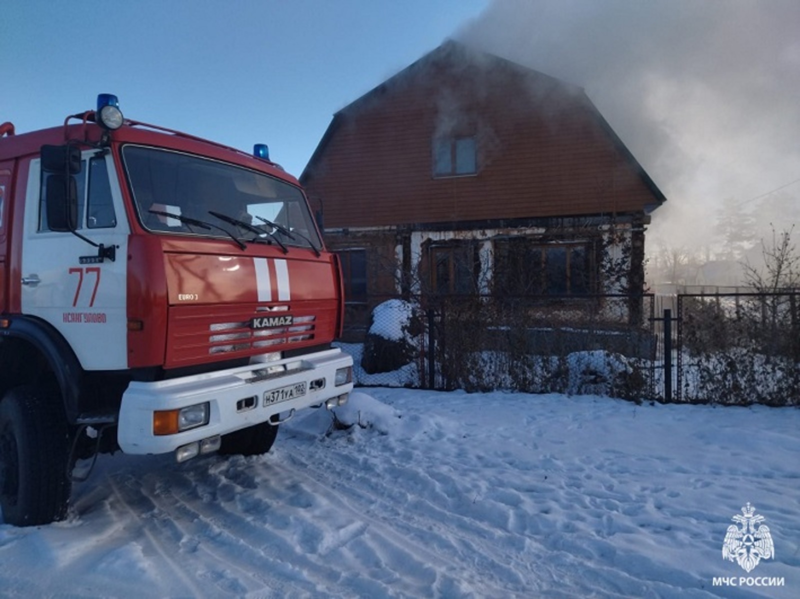 Житель Башкирии получил ожоги при пожаре в доме