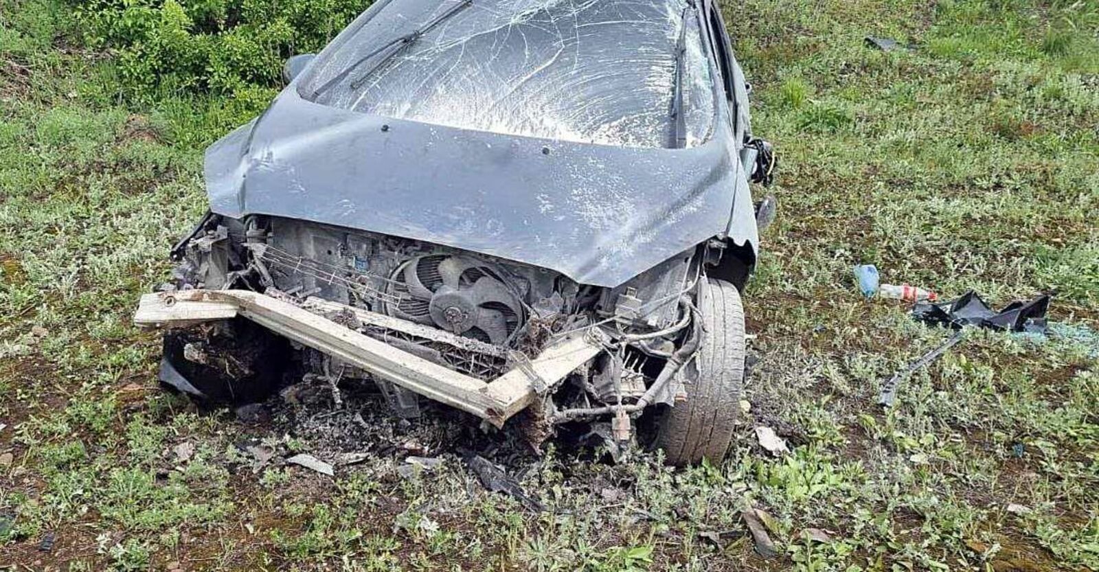 В Башкирии пьяный водитель без прав «отправил» в больницу трёх пассажиров