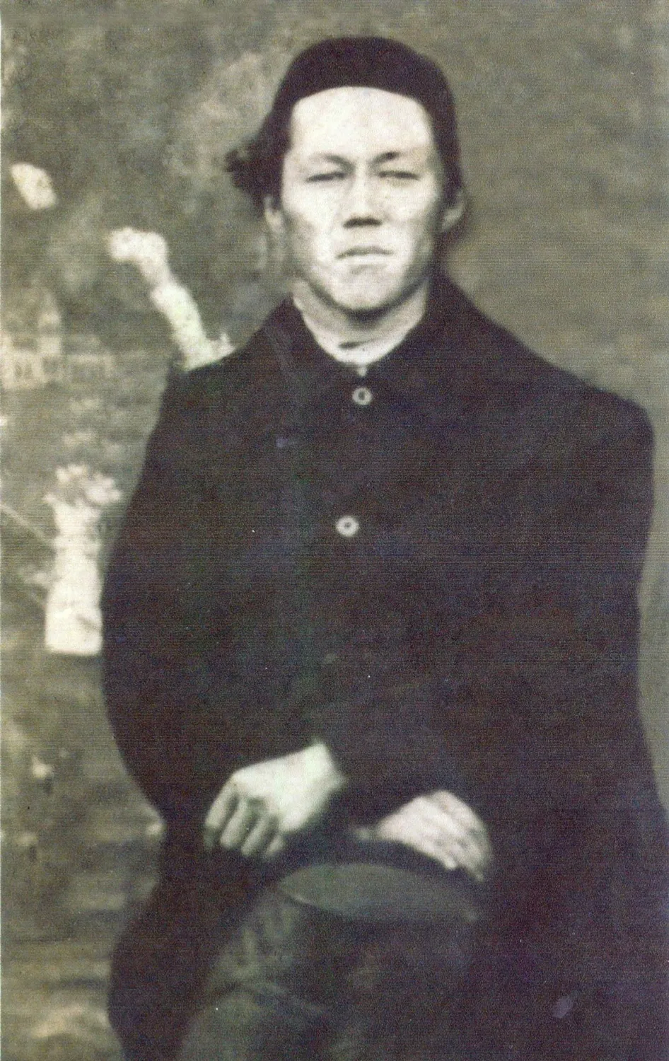 из личного архива А. Янбекова Мурзагали Янбеков. Январь 1938 года.