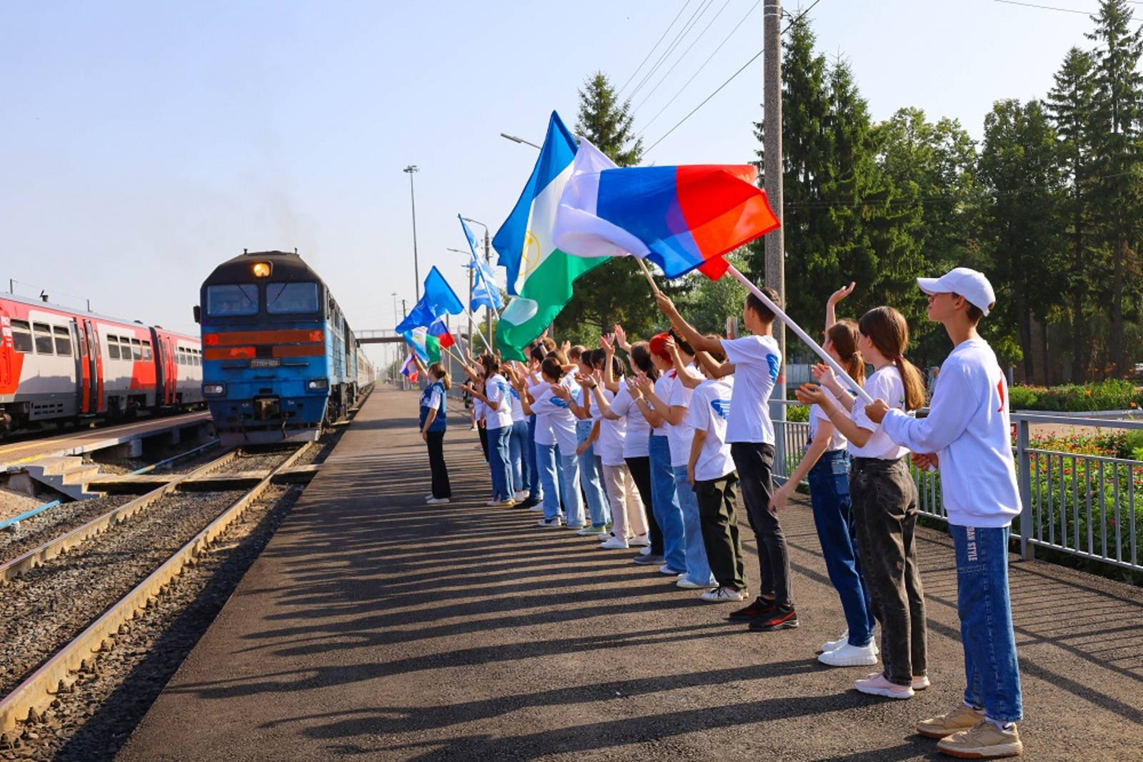 «Поезд Победы» прибыл в Стерлитамак