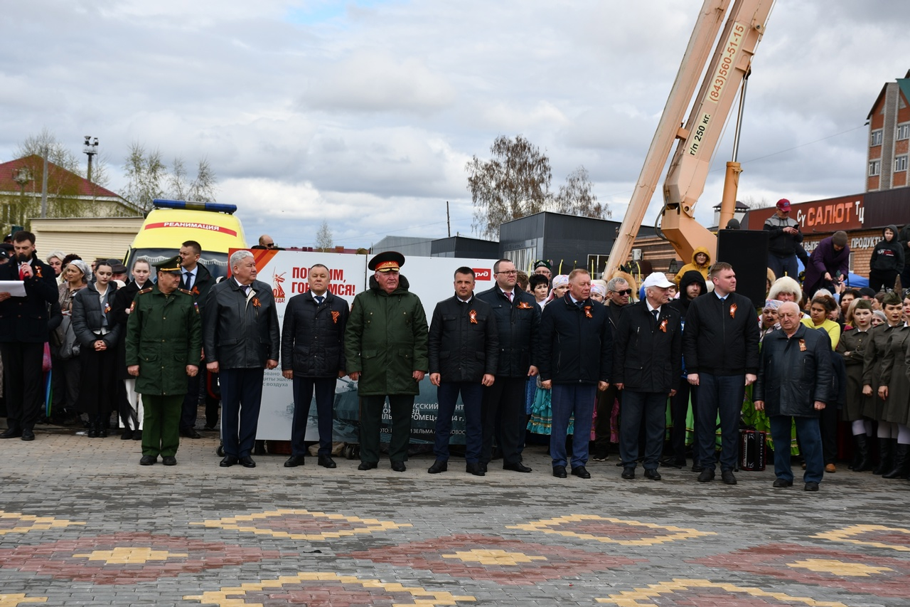 В Башкирию прибыл агитпоезд «Победы»