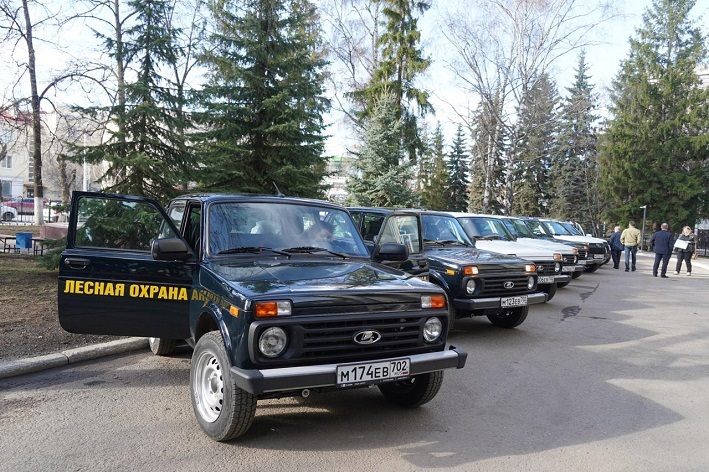 Башкирия приобрела восемь автомобилей для патрулирования лесов