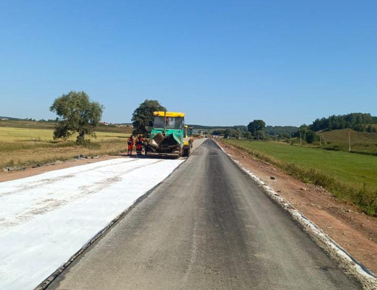В Башкирии восстанавливают дорогу Бураево – Тепляки