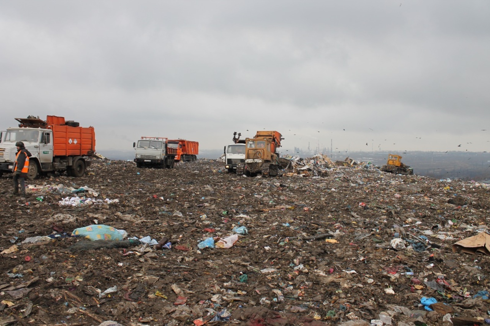 В России предложили не отказываться от «неофициальных» мусорных свалок