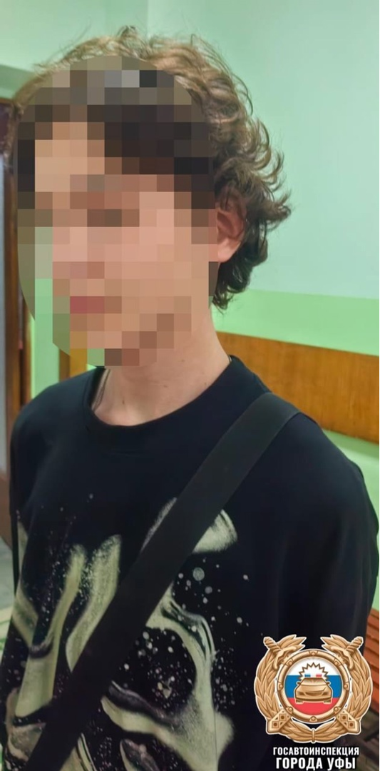 В Уфе задержали несовершеннолетнего водителя мопеда