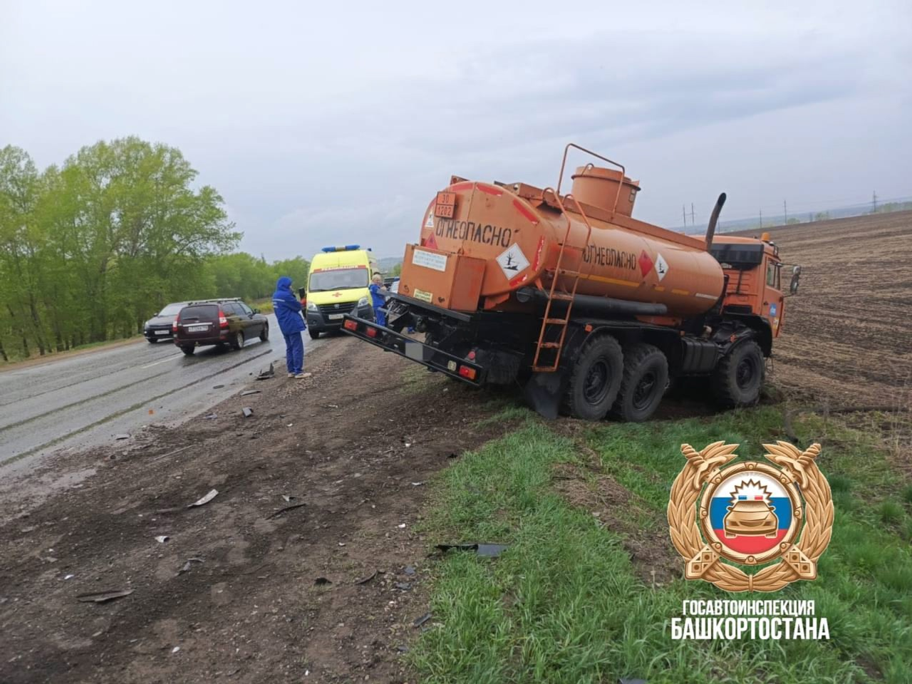 В Уфимском районе в ДТП погибли водитель и пассажир «Нивы»