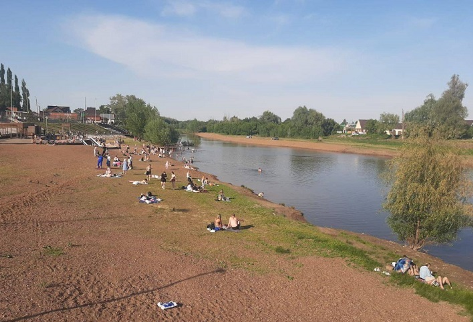 В Башкирии едва успели вытащить из воды тонущего подростка