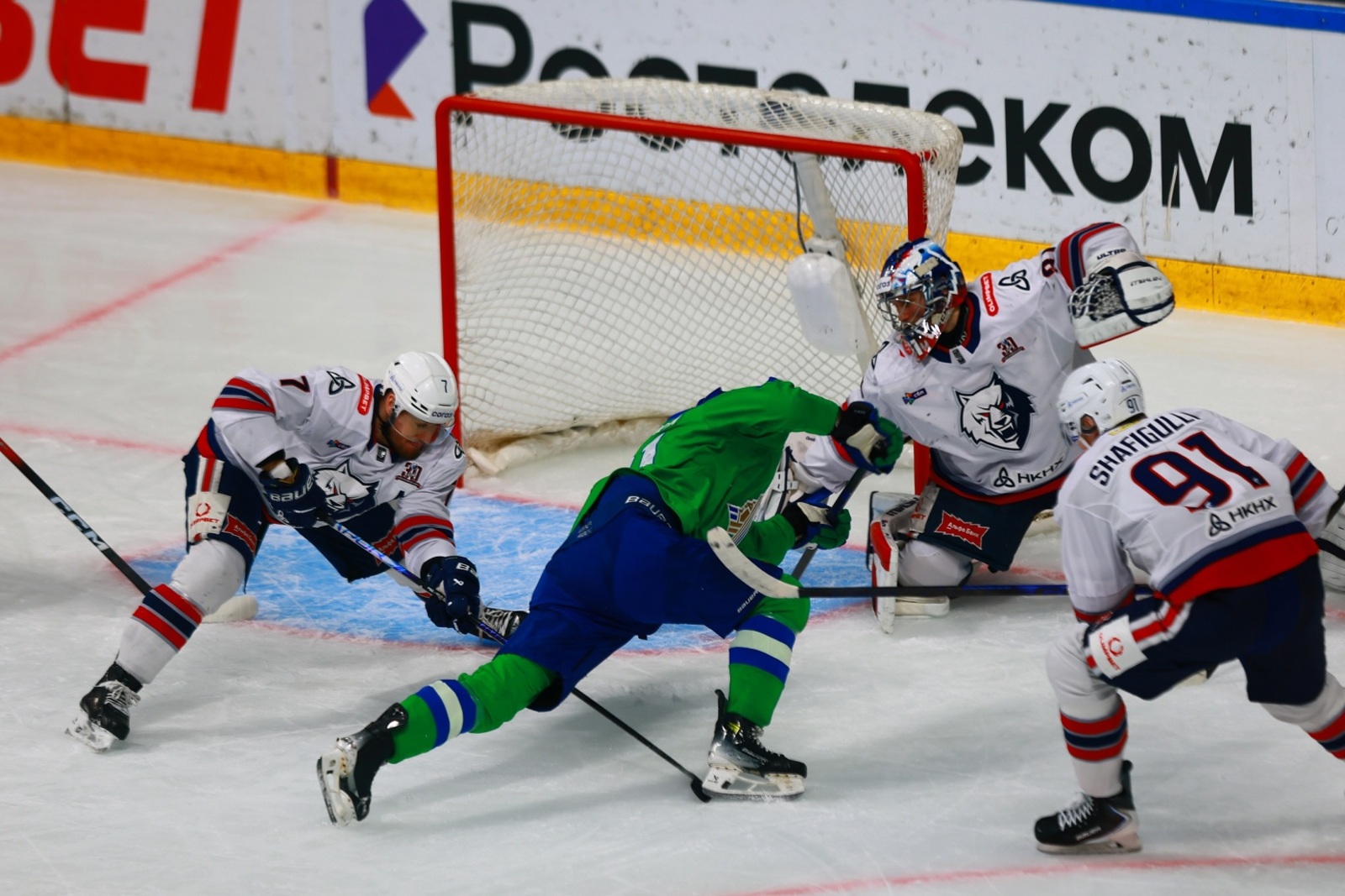 «Салават Юлаев» одержал «сухую» победу над «Нефтехимиком»