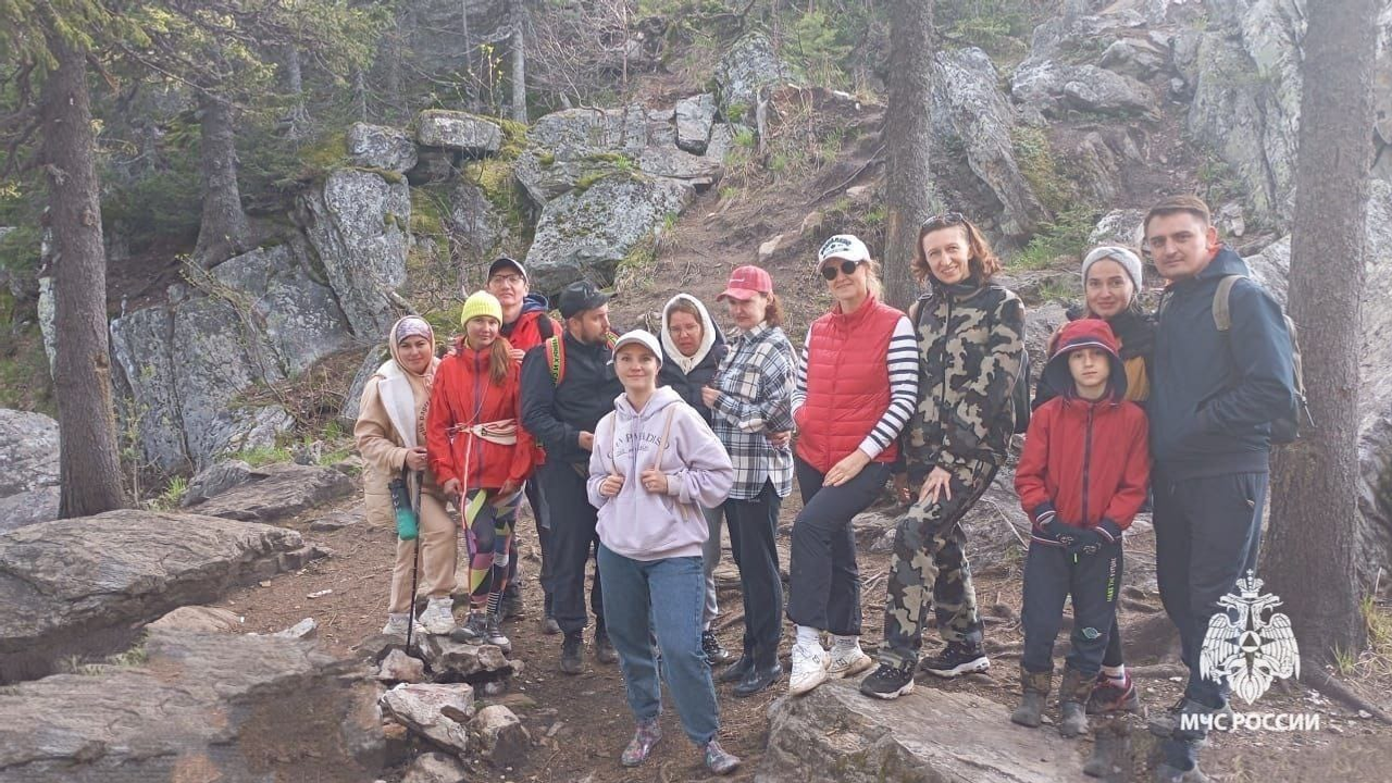 Медведь загнал туристов на гору Малиновую в Башкирии