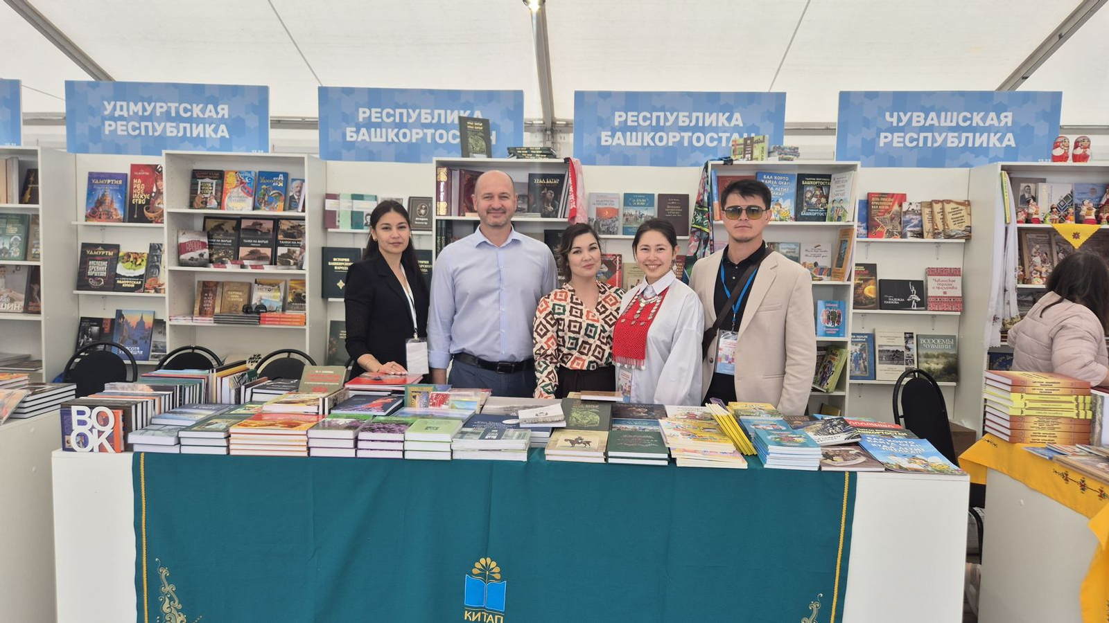 Башкирское издательство «Китап» принимает участие в  фестивале «Красная площадь»