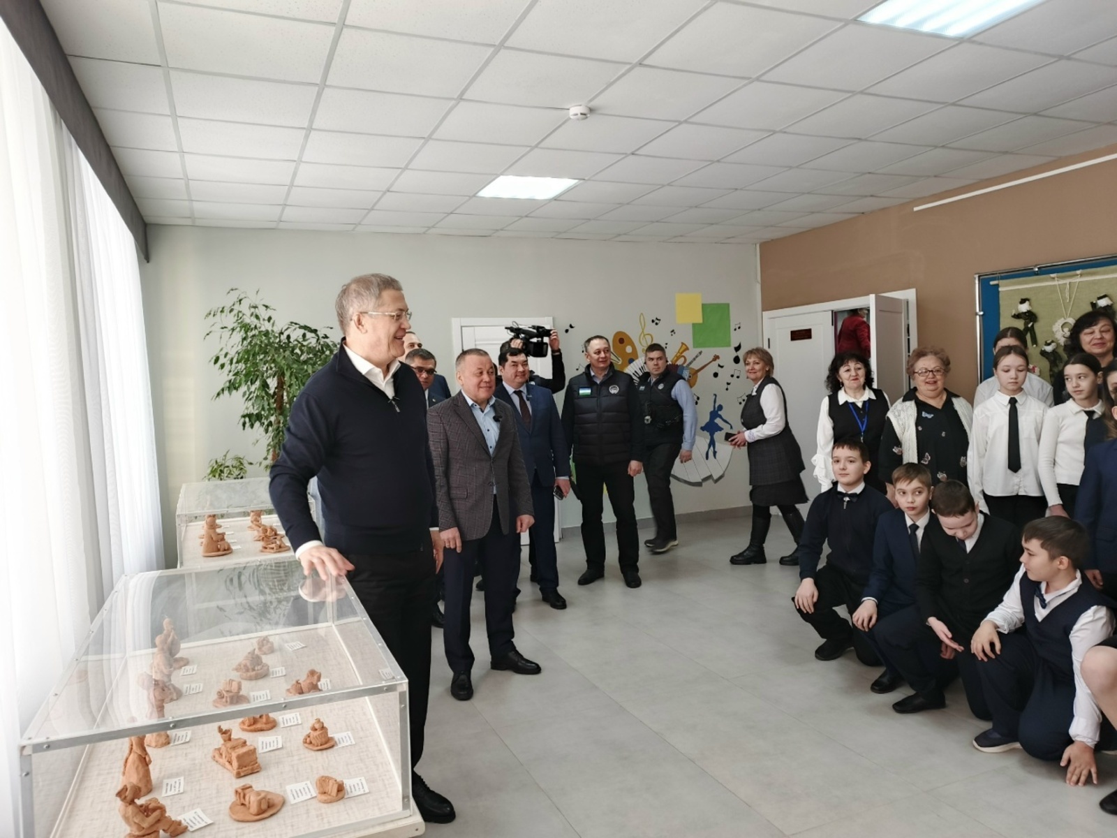 В Башкирии в городе Янаул отремонтировали детскую школу искусств