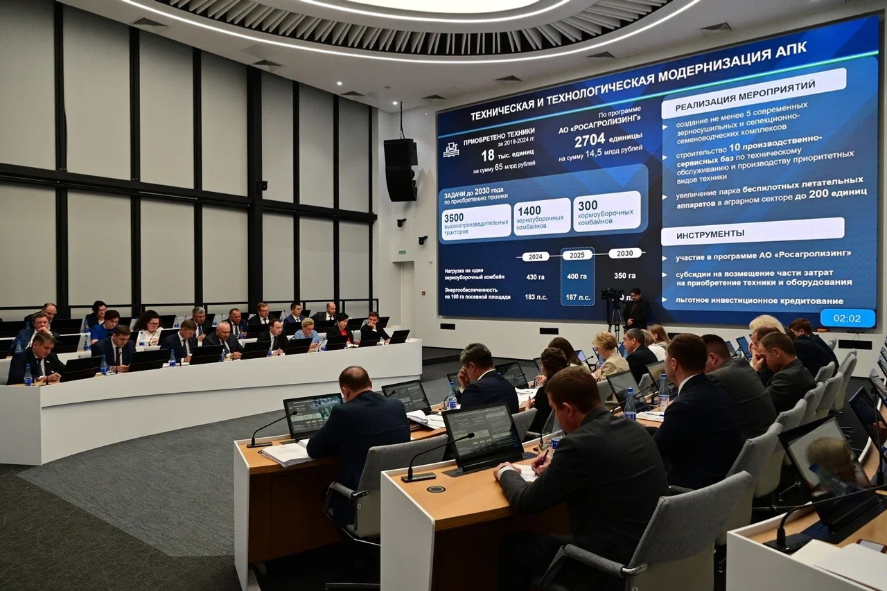 Андрей Назаров поручил сельхозпроизводителям «вырасти» на два процента