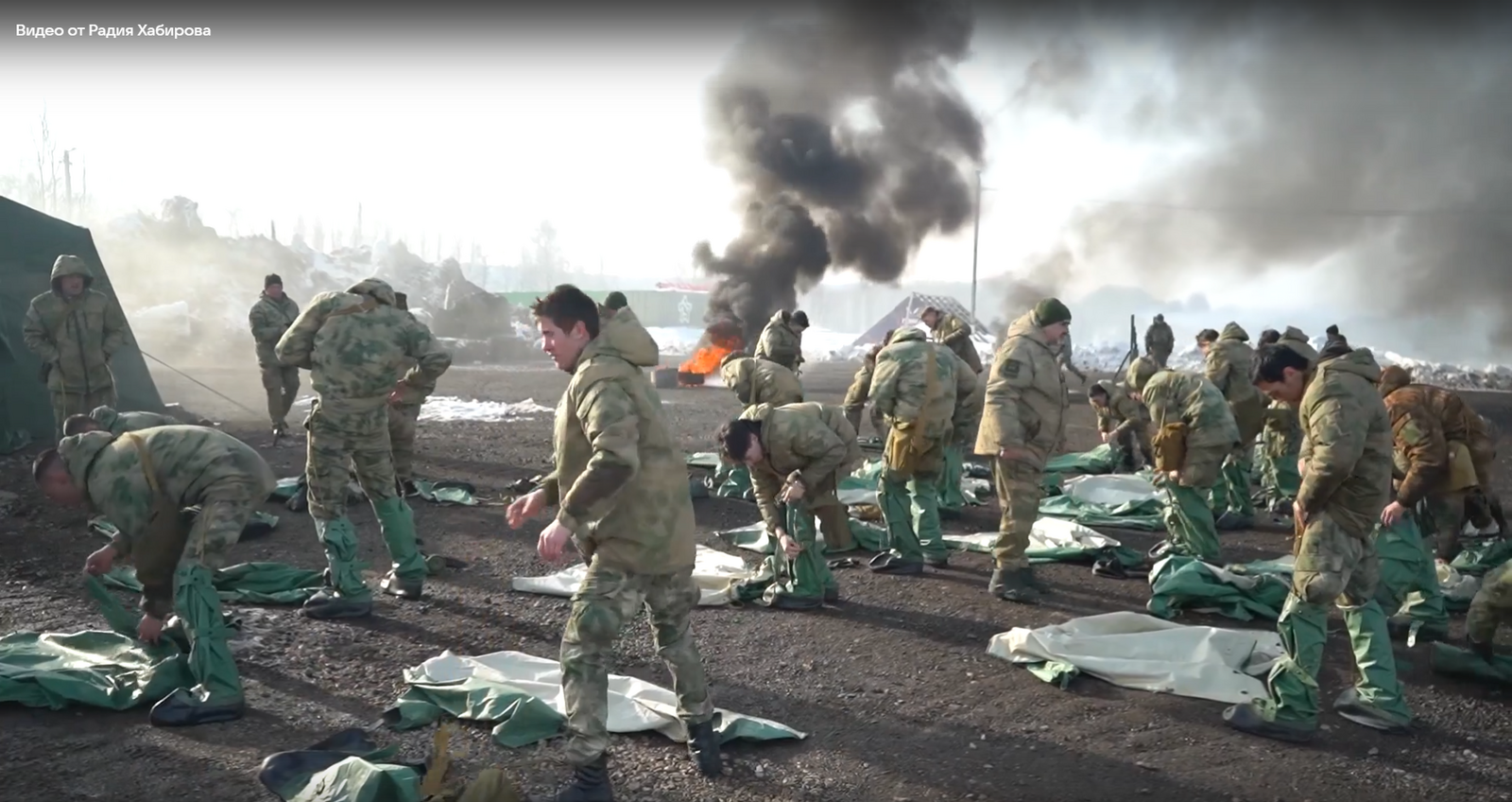 Скриншот видео со страницы vk.com/radiyhabirov.