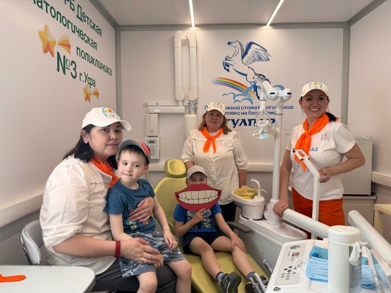 Уфимские стоматологи отметили День защиты детей