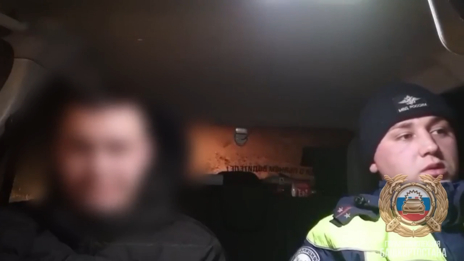 В Башкирии задержали подростка за рулём легковушки