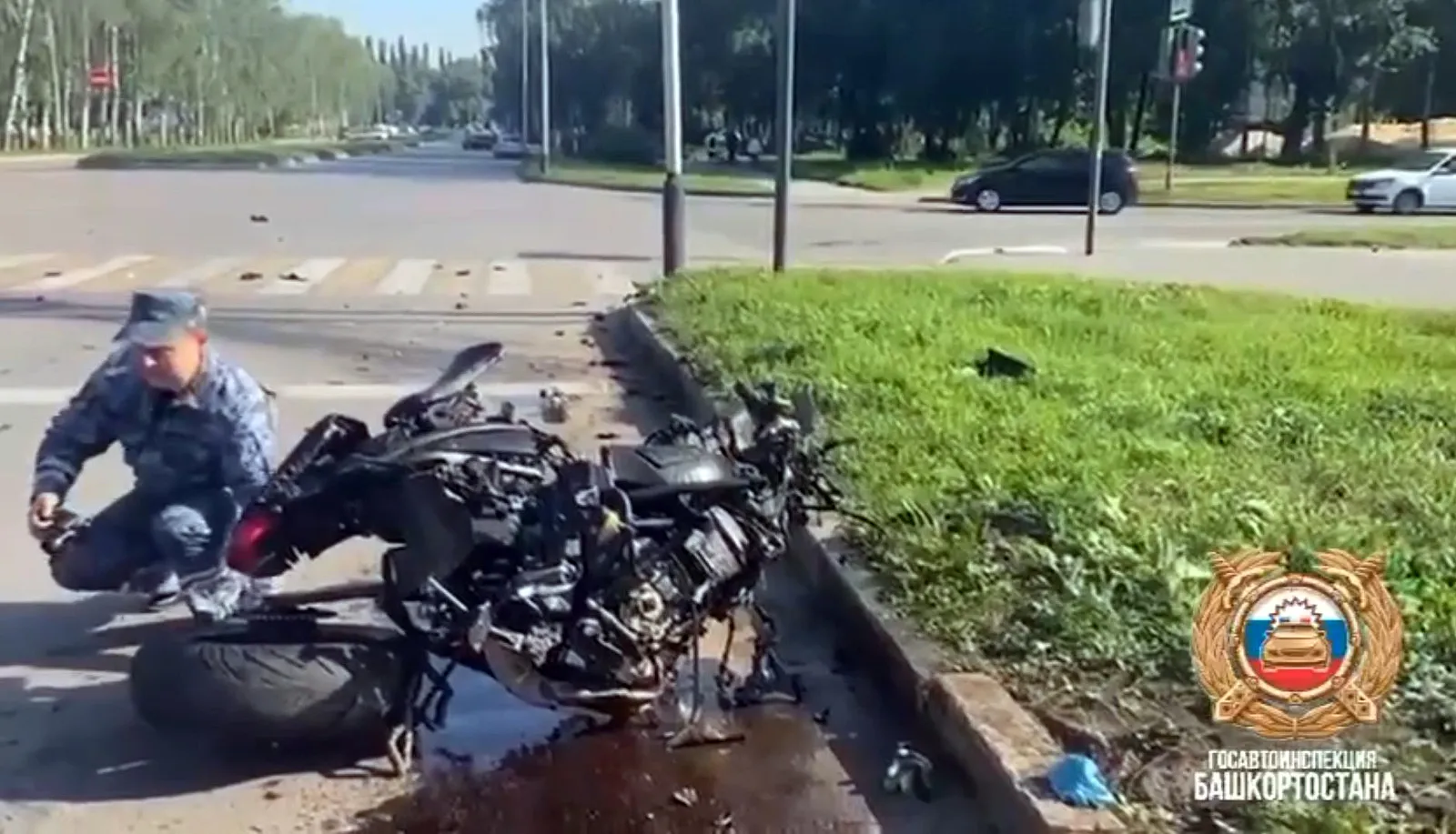 В Башкирии в ДТП погиб мотоциклист
