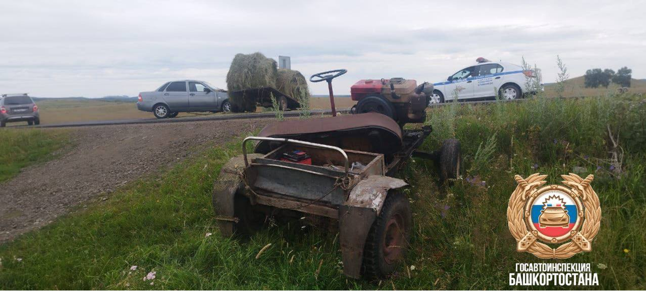 В Башкирии подросток госпитализирован после ДТП